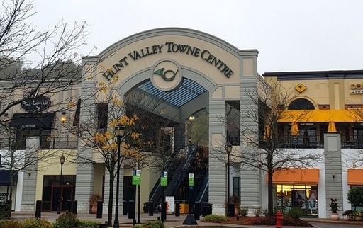 Hunt Valley Towne Centre at 11 minutes drive to th